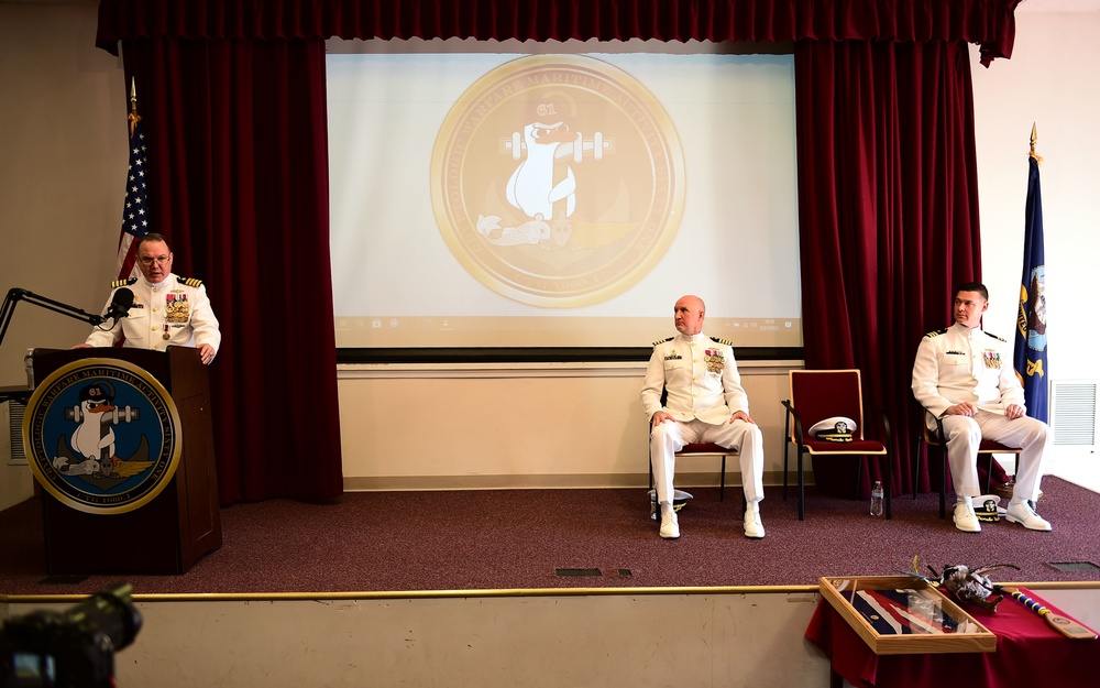 CWMA-61 Change of Command