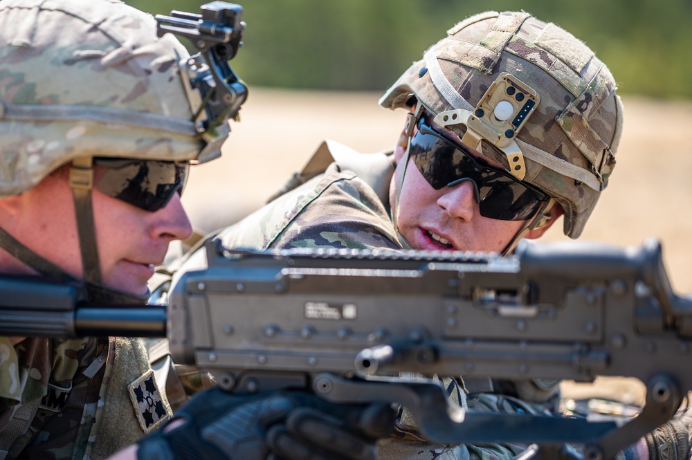 Infantry Advanced Leaders Course M240B Range