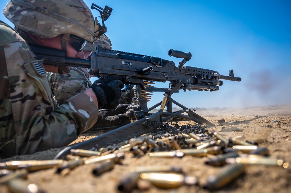 Infantry Advanced Leaders Course M240B Range