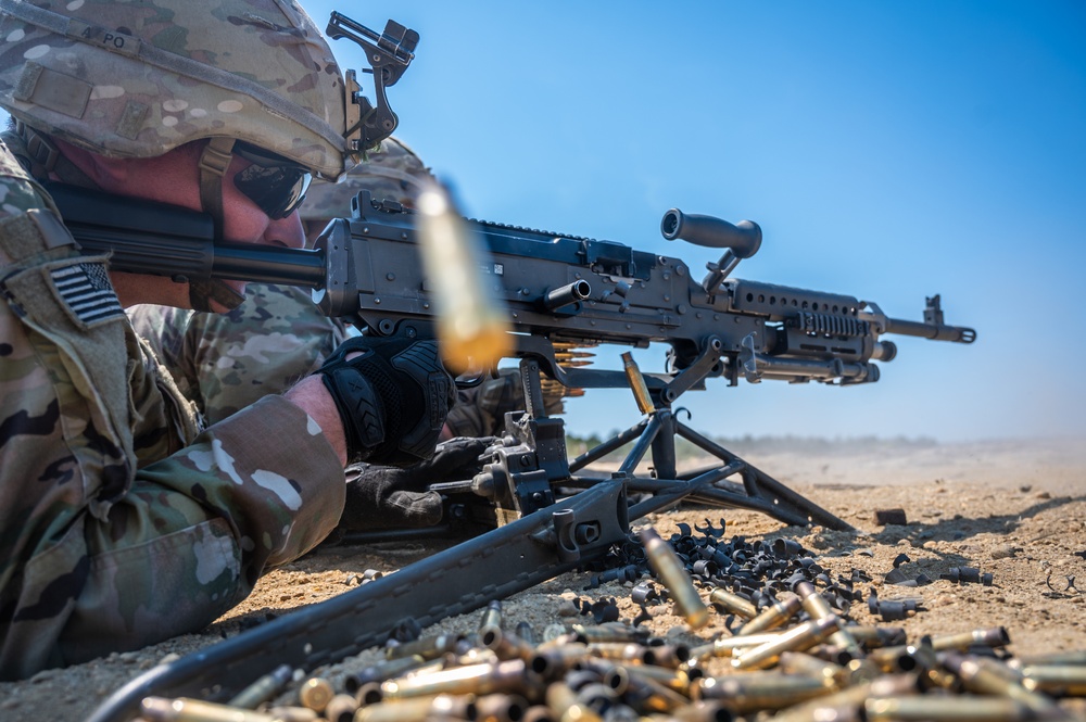 Infantry Advanced Leaders Course M240B Range