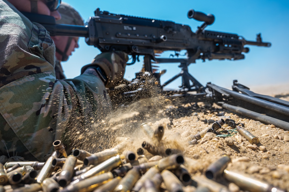 Infantry Advanced Leaders Course M240B Range