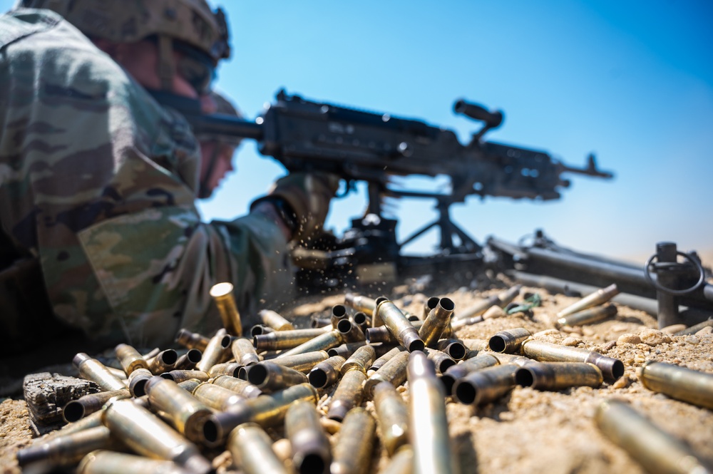 Infantry Advanced Leaders Course M240B Range