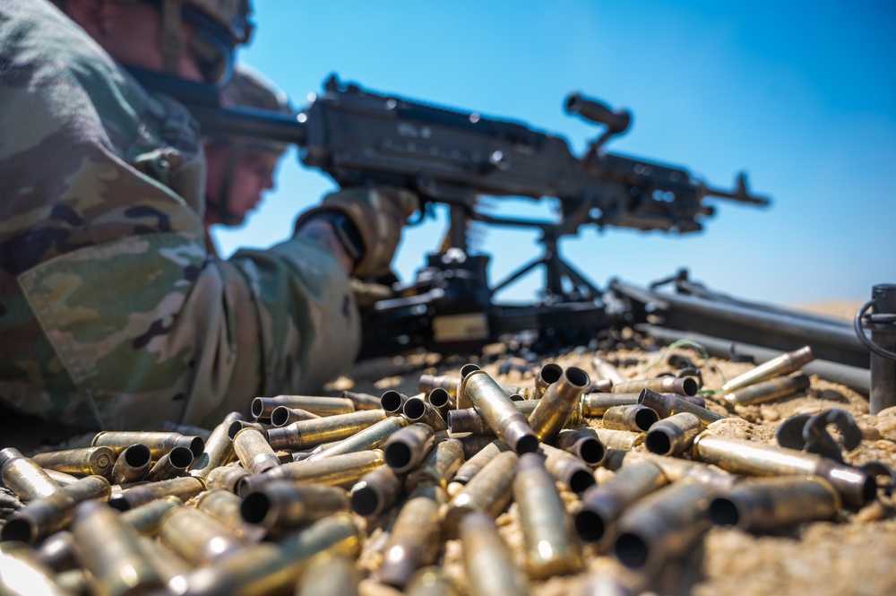 Infantry Advanced Leaders Course M240B Range