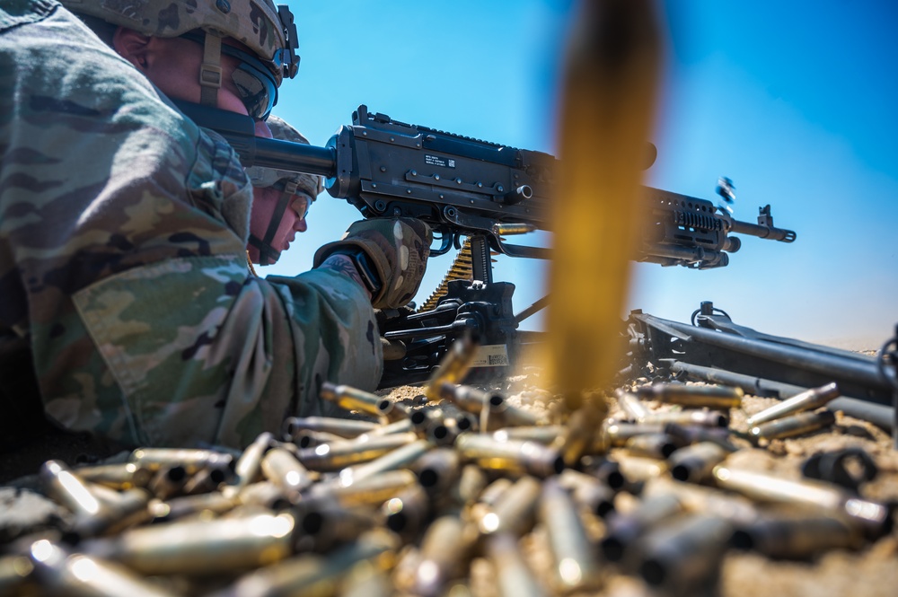 Infantry Advanced Leaders Course M240B Range