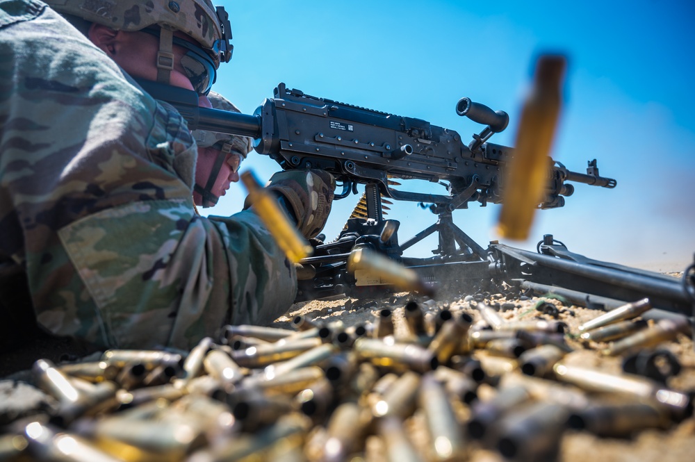 Infantry Advanced Leaders Course M240B Range