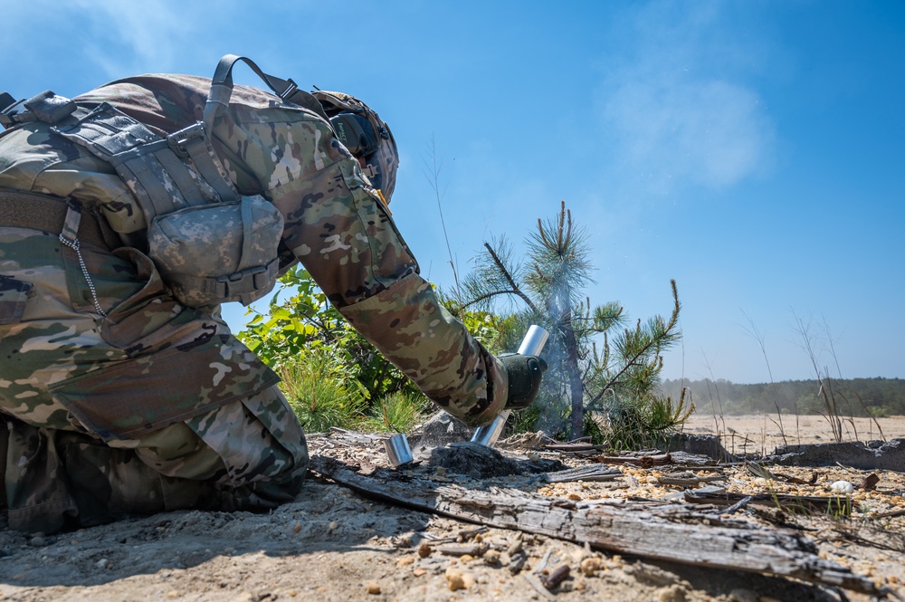 Infantry Advanced Leaders Course M240B Range