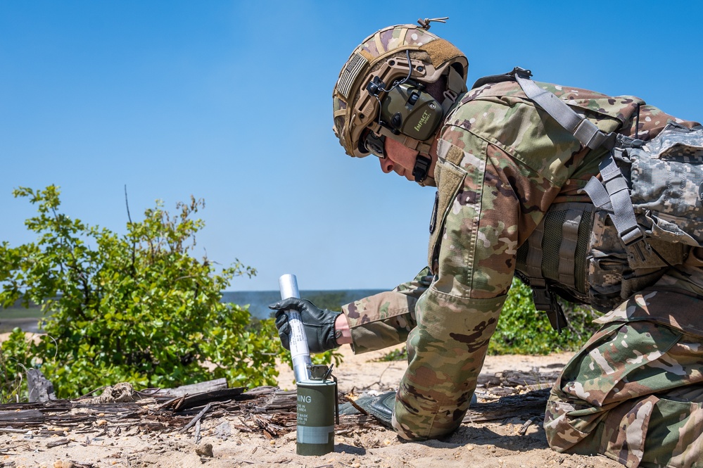 Infantry Advanced Leaders Course M240B Range