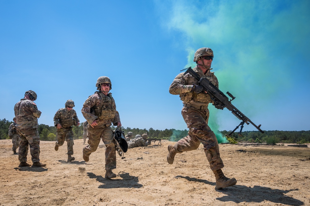 Infantry Advanced Leaders Course M240B Range