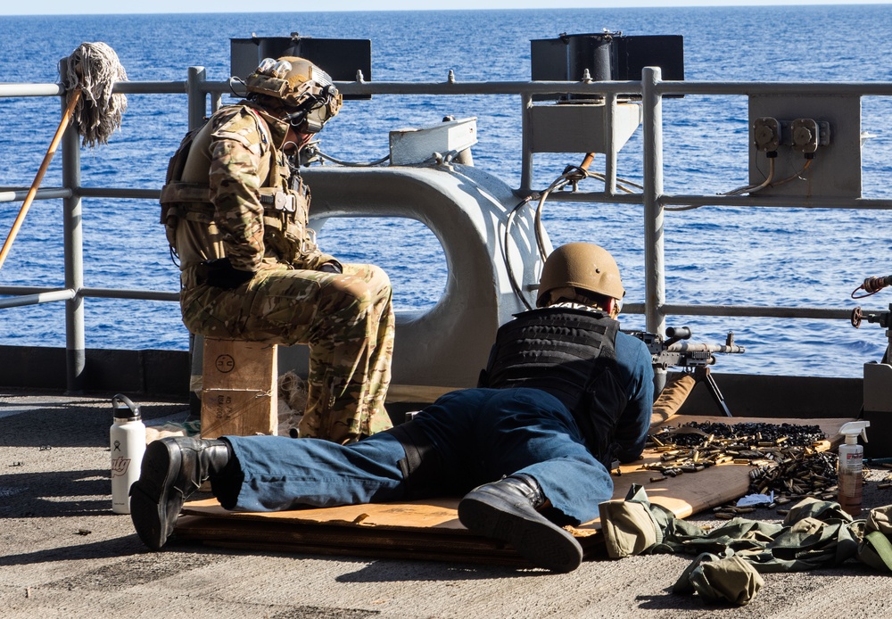 USS Ronald Reagan (CVN 76) Live-Fire Exercise