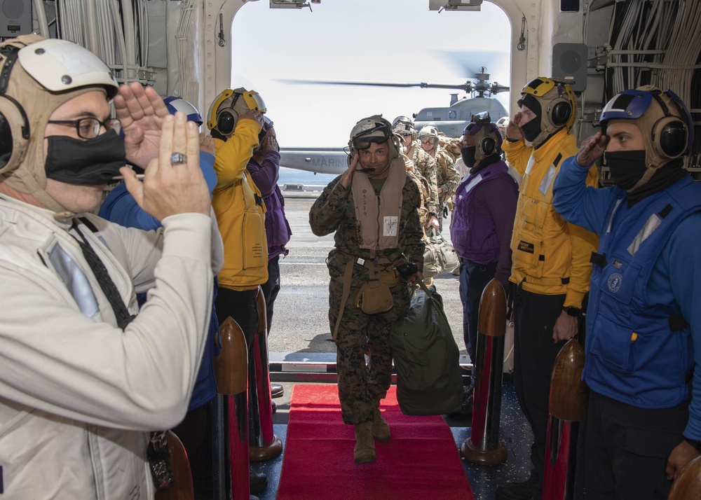 USS Essex Underway Operations