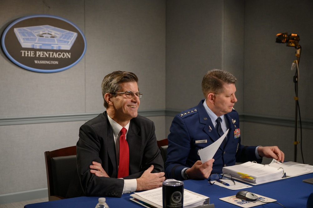 PTDO ASD Space Policy John D. Hill and VCSO Gen. Thompson attend HASC meeting