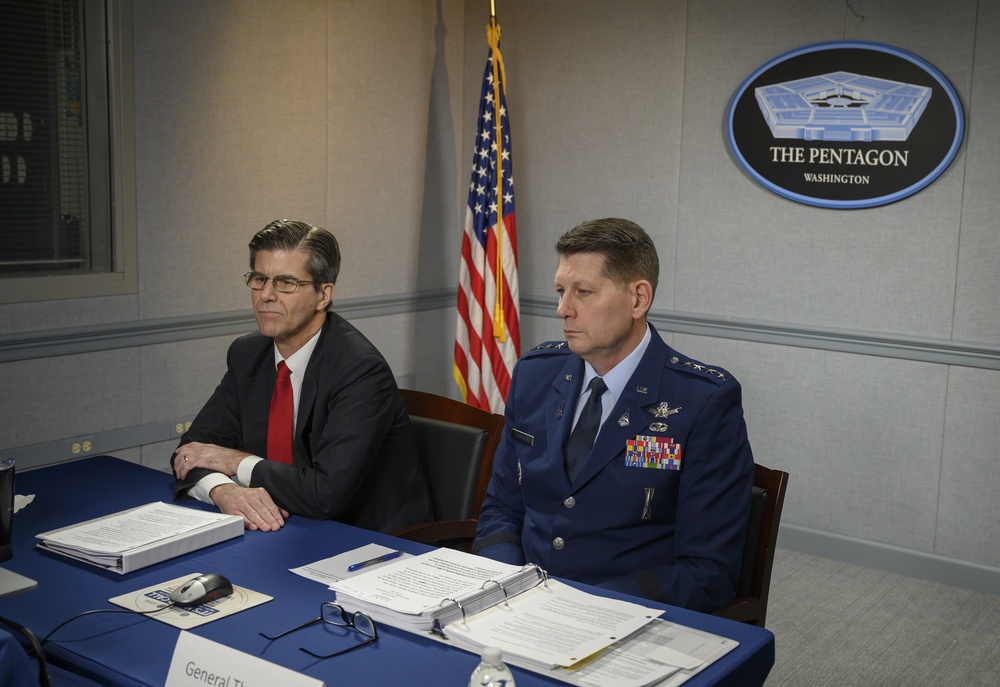 PTDO ASD Space Policy John D. Hill and VCSO Gen. Thompson attend HASC meeting