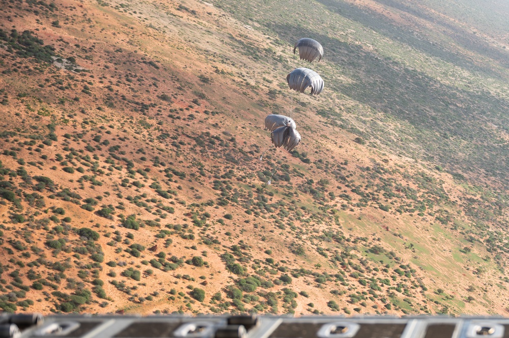75th EAS Conducts Combat Airdrop in East Africa