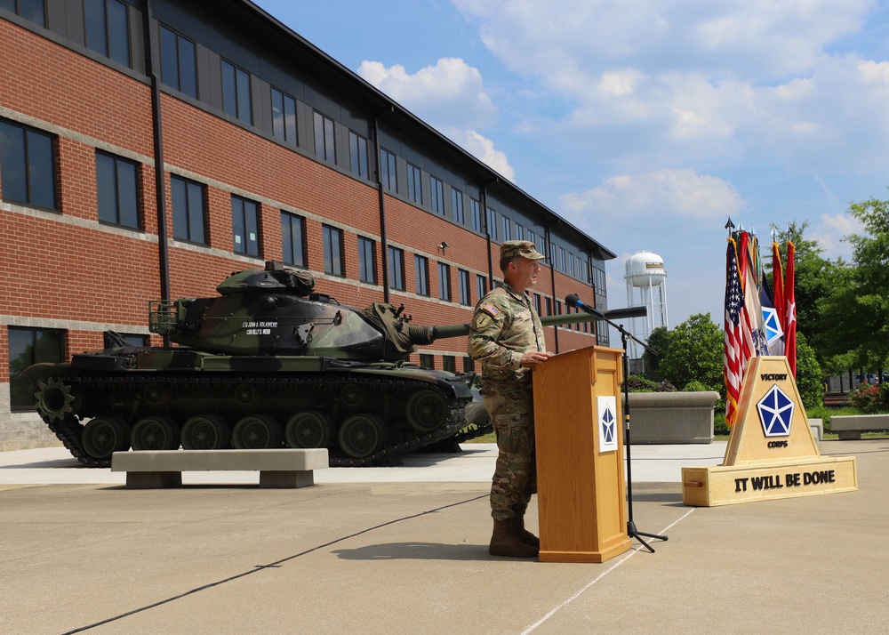 V Corps Major General McKenrick's Retirement Ceremony