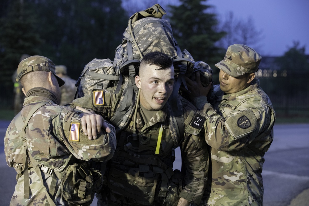 2021 U.S. Army Reserve Best Warrior Competition- 12 mile ruck march