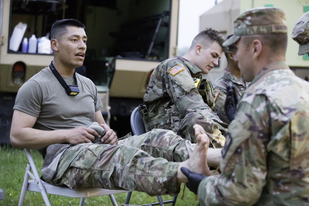 2021 U.S. Army Reserve Best Warrior Competition- 12 mile ruck march