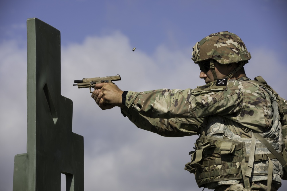 2021 U.S. Army Reserve Best Warrior Competition- Three Gun Range