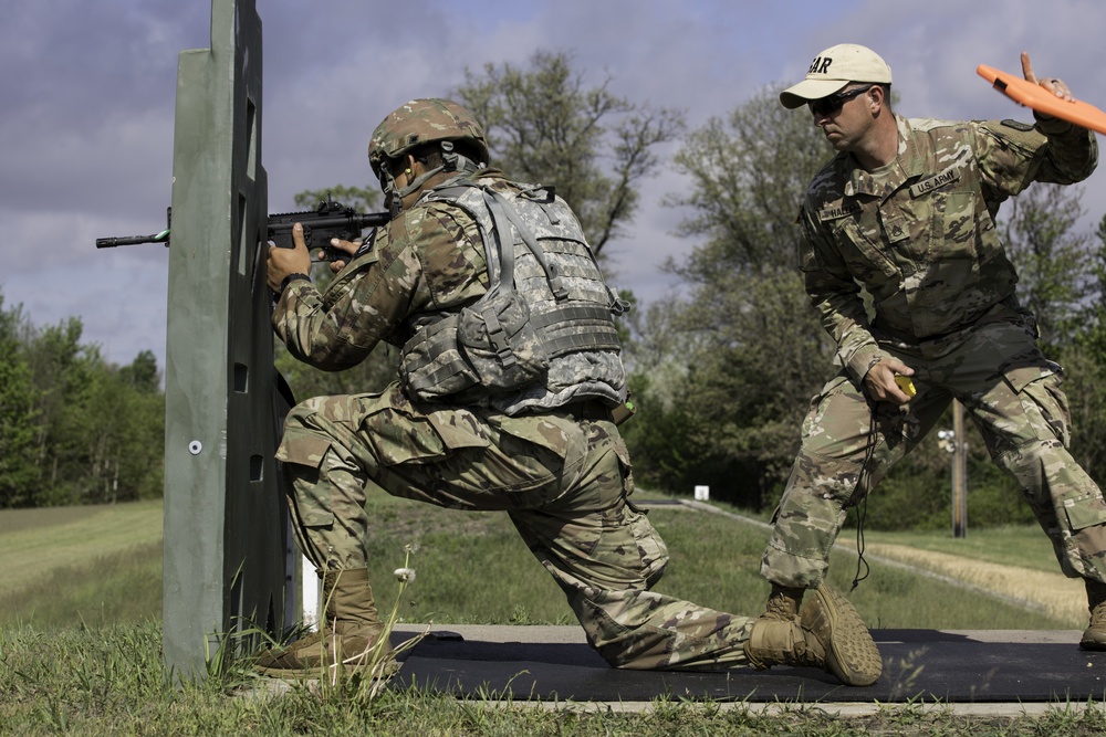 2021 U.S. Army Reserve Best Warrior Competition- Three Gun Range