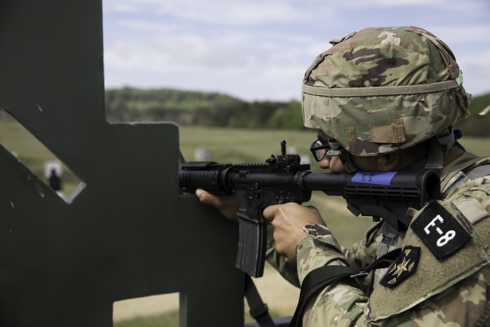 2021 U.S. Army Reserve Best Warrior Competition- Three Gun Range