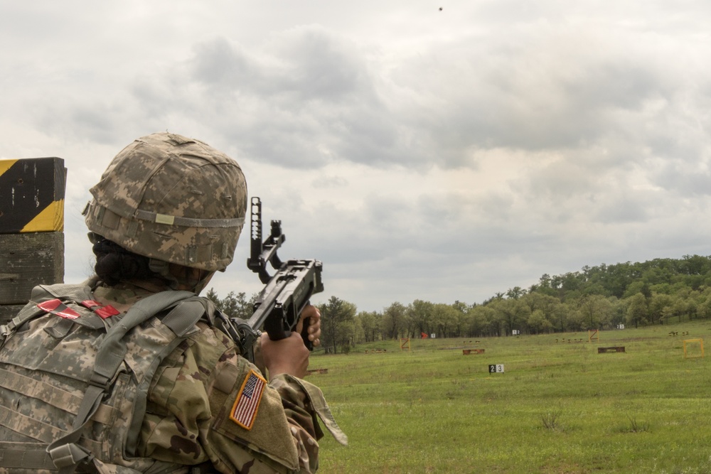 2021 U.S. Army Reserve Best Warrior Competition – M320 Grenade Launcher Event