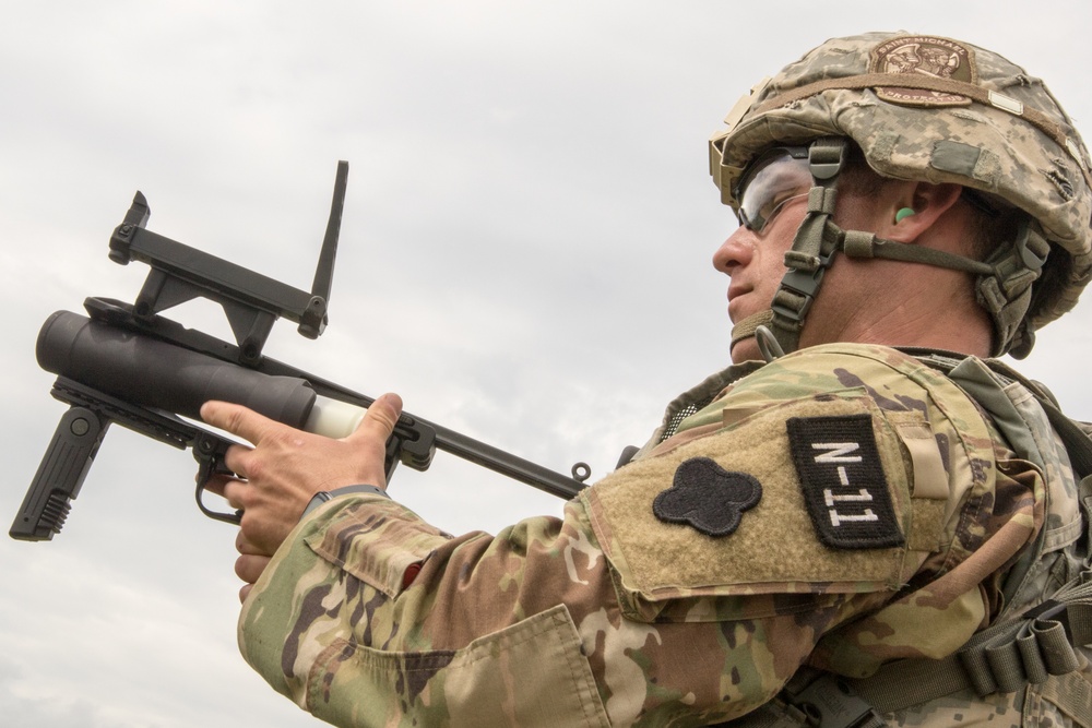 2021 U.S. Army Reserve Best Warrior Competition – M240/M249/M2 Machine Guns Event