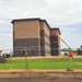 May 2021 construction operations of new barracks at Fort McCoy