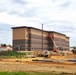 May 2021 construction operations of new barracks at Fort McCoy