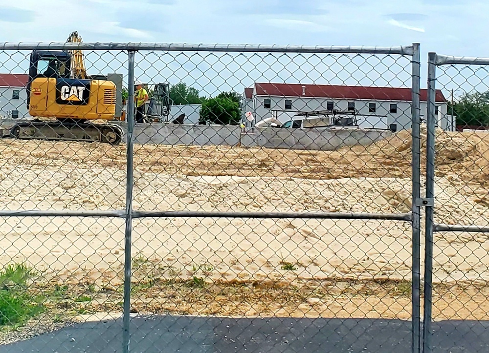 Second barracks construction project continues at Fort McCoyp