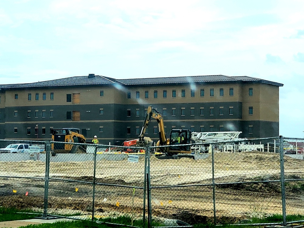 Second barracks construction project continues at Fort McCoyp