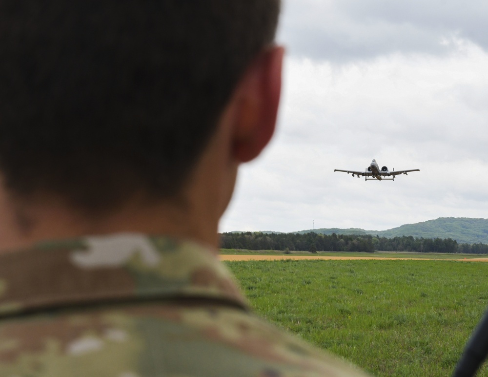 354th at Young Tactical Landing Site