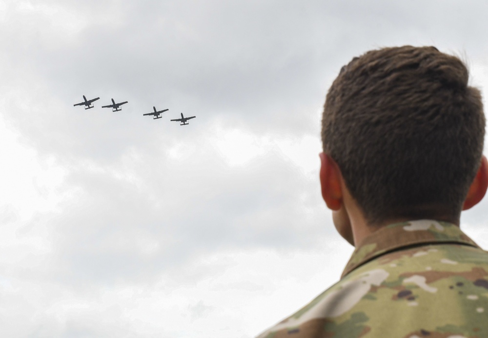 354th at Young Tactical Landing Site