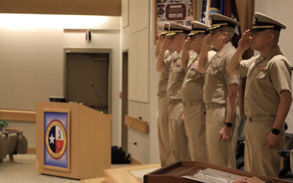 Naval Medical Research Unit San Antonio Change of Command