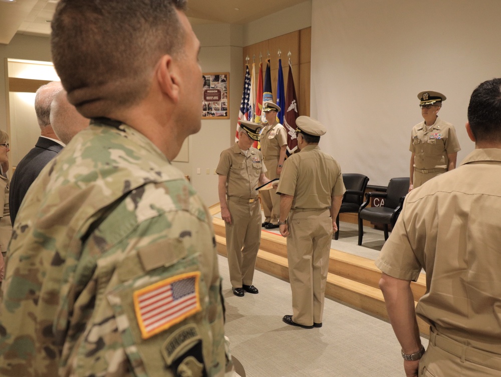 Naval Medical Research Unit San Antonio Change of Command