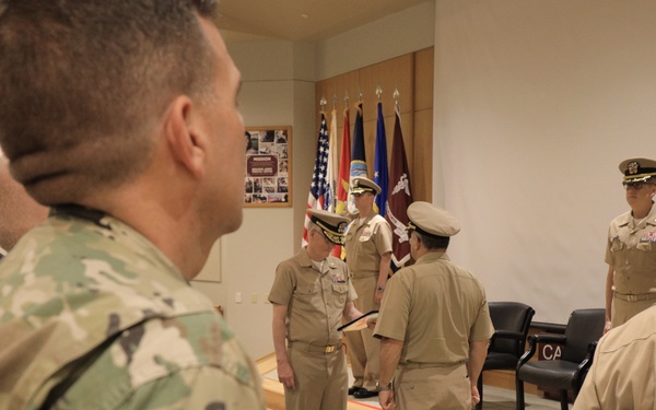 Naval Medical Research Unit San Antonio Change of Command