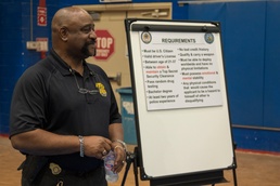 CID educates Soldiers, Civilians at Career Fair