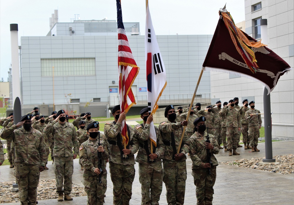 502nd Field Hospital &quot;Silver Dragons&quot; Change Leadership