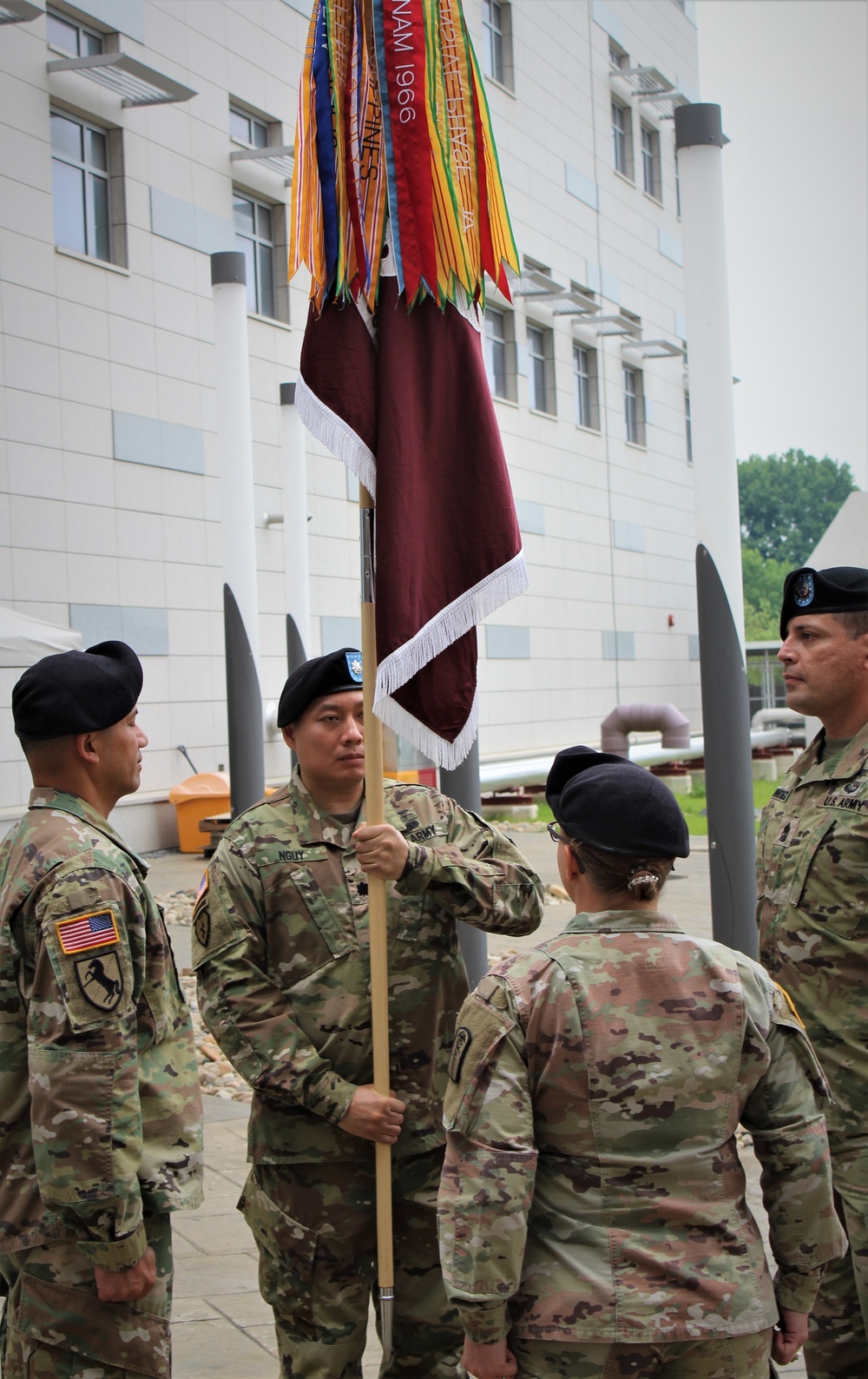 502nd Field Hospital &quot;Silver Dragons&quot; Change Leadership