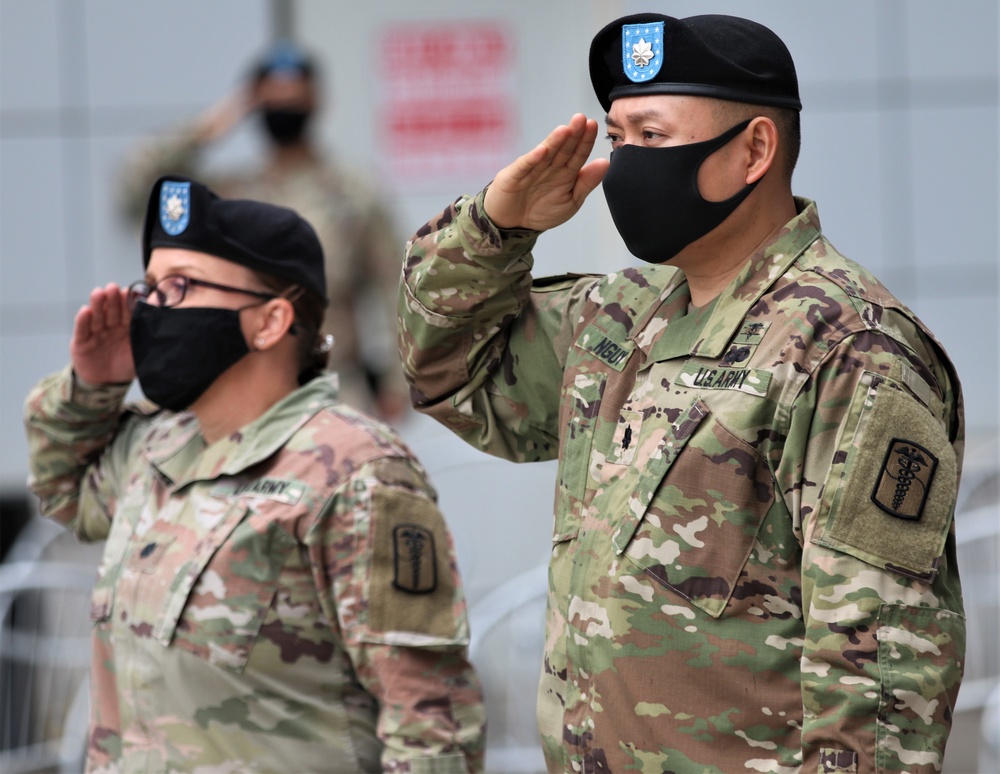 502nd Field Hospital &quot;Silver Dragons&quot; Change Leadership