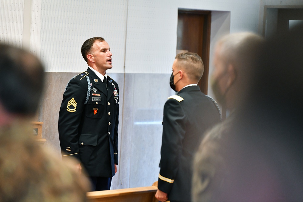 Memorial Ceremony Pfc. Ian N. Morosoff