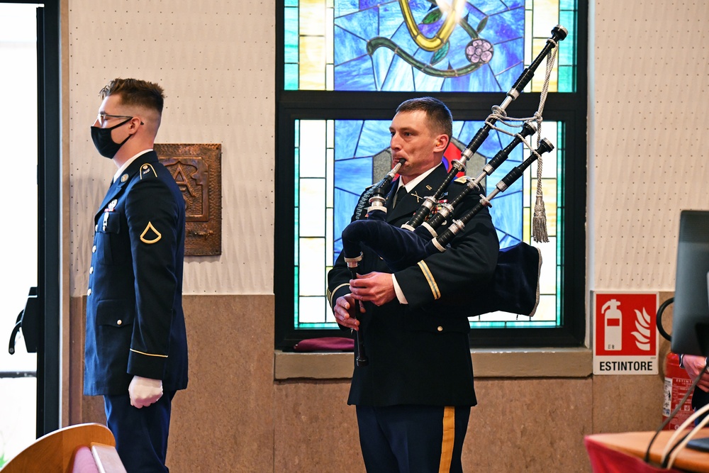 Memorial Ceremony Pfc. Ian N. Morosoff