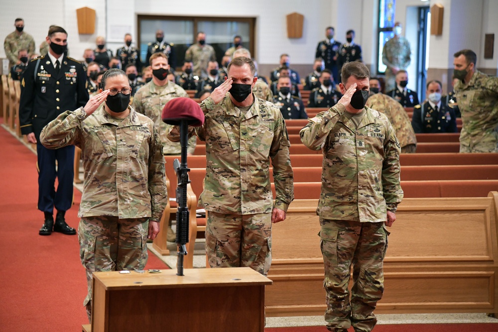 Memorial Ceremony Pfc. Ian N. Morosoff