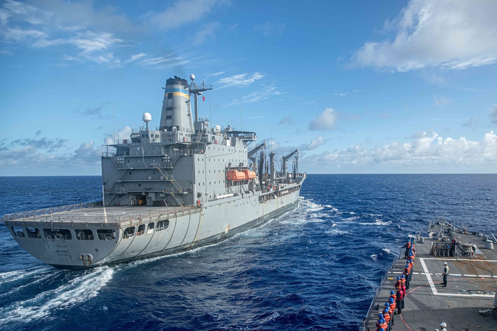 USS Curtis Wilbur Replenishment-at-Sea