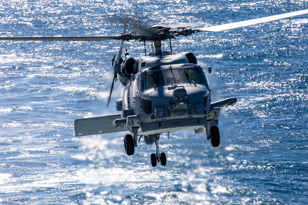 Helicopter Maritime Strike (HSM) Squadron 70 - At-Sea Demo/Formidable Shield 2021