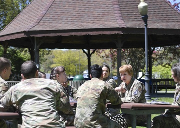 Air Force Surgeon General visits Hanscom Clinic