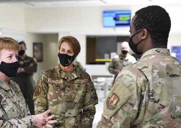 Air Force Surgeon General visits Hanscom Clinic