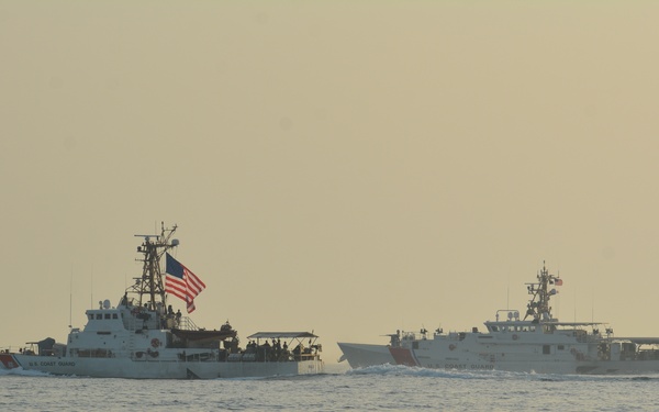 PATFORSWA receives 2 new Sentinel-class U.S. Coast Guard fast response cutters