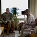 Task Force Spartan Commanding General and Kuwait Deputy Chief of Naval Forces speak after legal symposium