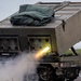 United Kingdom fires munitions from Multiple Launch Rocket System