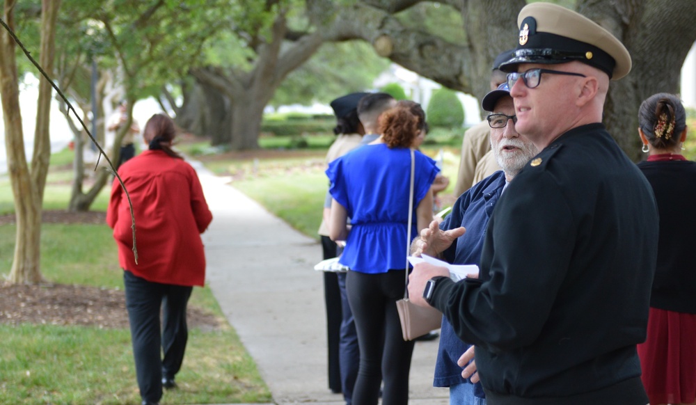 Walking tour of historic Jamestown Exposition homes aboard Naval Station Norfolk