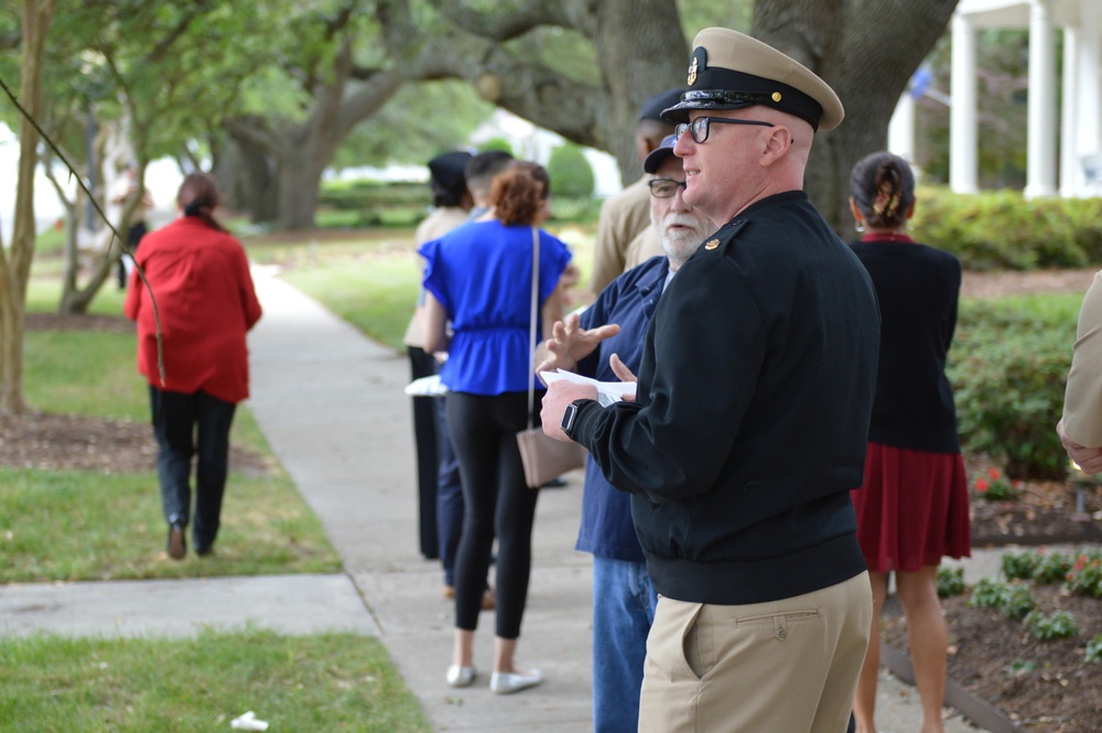 Walking tour of historic Jamestown Exposition homes aboard Naval Station Norfolk